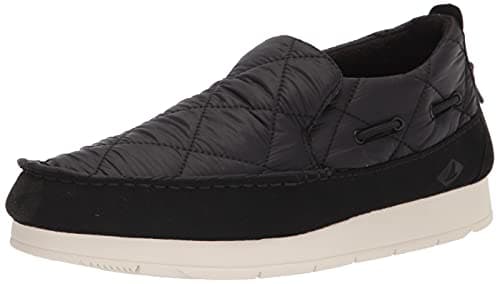 Image of Sperry Men's MOC-Sider Moccasin, Black Nylon, 9.5