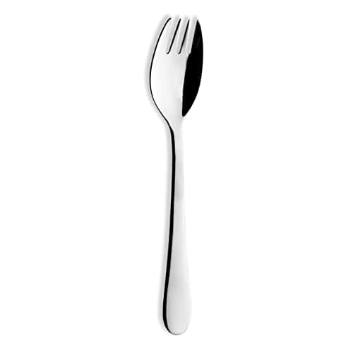 Image of Grunwerg Windsor Buffet Forks Sporks BFWSR, 18/10 Stainless Steel, Set of 12, Silver