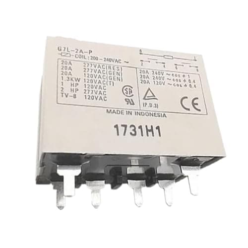 Image of G7L-2A-P Relay 20A 200-240VAC 6-pin