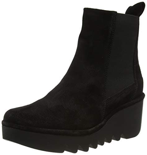 Image of Fly London Womens Bagu233fly Chelsea Boot, Black, 8 UK