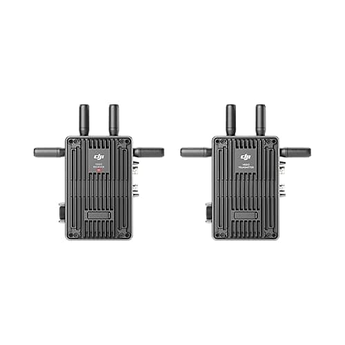Image of DJI Transmission (Standard Combo), 20,000ft 1080p/60fps Wireless Transmission, with Transmitter and Receiver, Transmits Metadata via SDI, Dual-Link SDI + HDMI Output, Unlimited Number of Receivers
