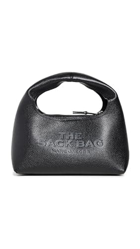 Image of MARC JACOBS 2F3HSH020H01-990 THE MINI SACK Bag Women's TONAL BLACK Size ONE SIZE