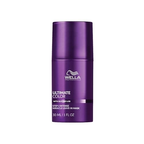 Image of Wella Professionals ULTIMATE COLOR Leave-in Hair Mask For all Coloured Hair - Protects Hair Colour Vibrancy & Less Breakage - Glycine & Metal Purifier 30ml