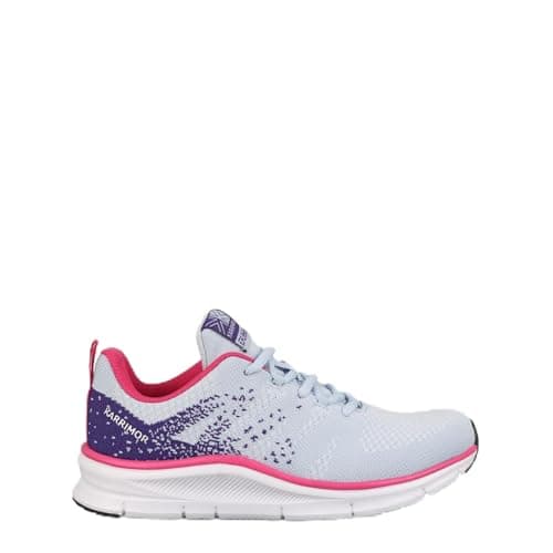 Image of Karrimor 6 Running Shoes Junior Girls Sky Blue/Purple 5.5 UK Child