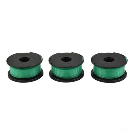 Image of RichVibe String Trimmer Replacement Spool & Line for Black & Decker Compatible With GL7033 GL8033 GL9035 A6482 Grass Trimmer Spool Lawn Mower Parts & Accessories(3)