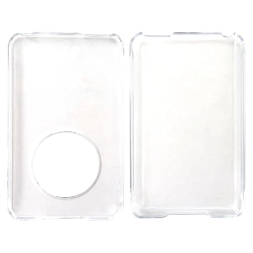 Image of GRABOTE Upgraded Plastic Snap-In Case Transparent Hard Clear Crystal Protective Shell Case for Apple- for iPod Classic 6th Gen 160GB (Late 2009), for 6th Gen 80GB / 120GB