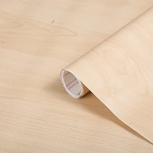 Image of Vinyl Warehouse d-c-fix Light Maple Wood Sticky Back Furniture Wrap Vinyl (W)90cm (L) Sold by the metre