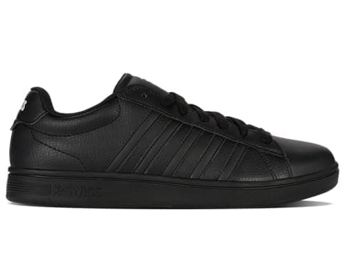 Image of K-Swiss Men's Court Tiebreak II Trainers, Black, 9 UK