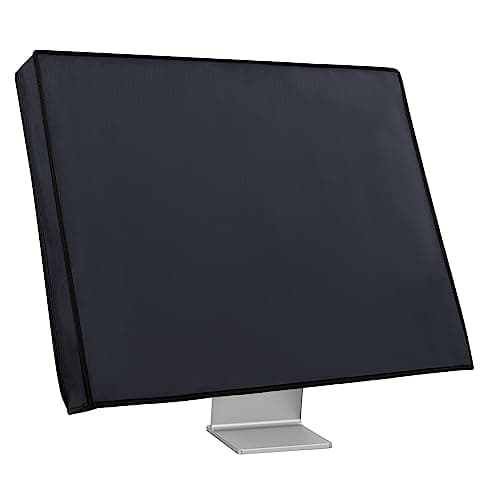 Image of kwmobile Monitor Cover Compatible with 31-32" monitor - Dust Cover Computer Screen Protector - Dark Blue