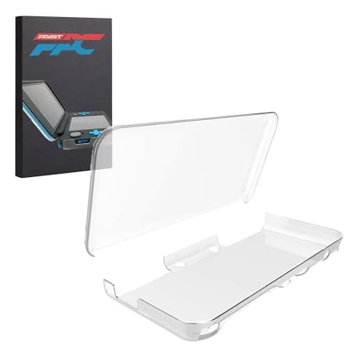 Image of Clear Snap On Hard Plastic Protective Shell Armour Case Cover, compatible with Nintendo NEW 2DS XL