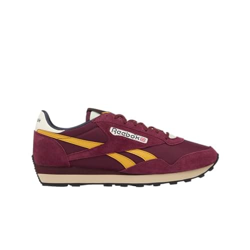 Image of Reebok Unisex Aztec II Trainers, Black Cherry Alabaster Grit Gold, 10.5 UK