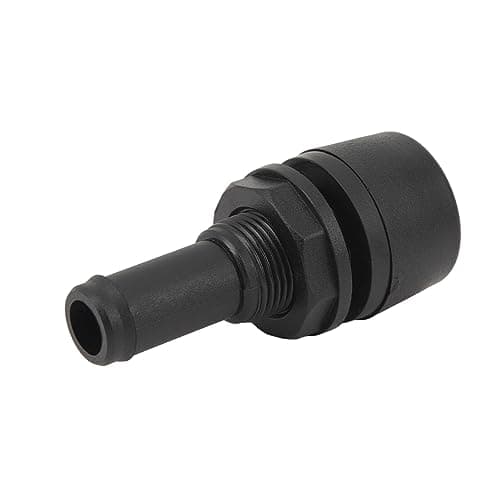Image of Qiilu Fuel Tank Vent, Boat Fuel Tanks Air Vent Ideal Replacement Straight Nylon Fuel Gas Tank Breather Vent for Boat Yacht RV Car with Thread Size 22mm Inner Diameter 11mm