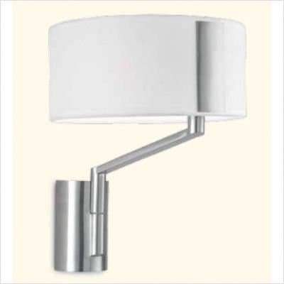 Image of LEDs-C4 Twist - 1 Light Indoor Wall Lamp Satin Nickel, E27
