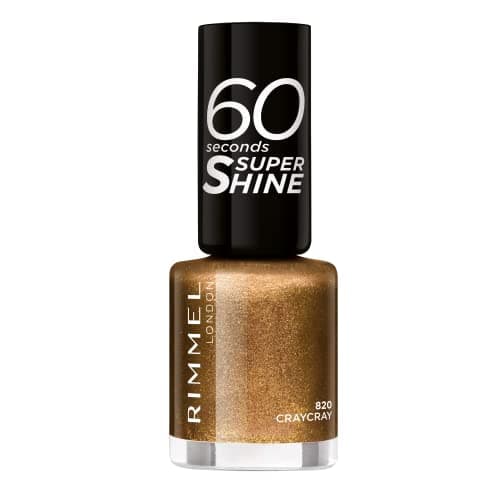 Image of Rimmel London, 60 Seconds Super Shine Nail Polish 820 Craycray, 8 ml - 0.25 fl oz