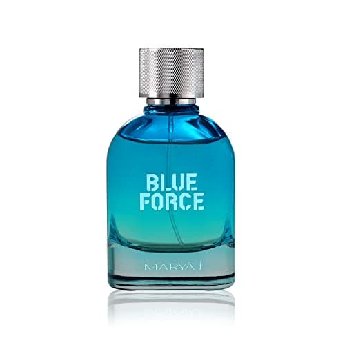Image of Blue Force Eau De Parfum For Him 100ml by Maryaj Perfumes - Dynamic Citrus Symphony, Aromatic Spice, Woody Amber Fusion - Fresh, Masculine Fragrance for Men