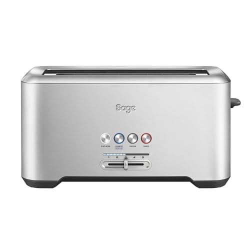 Image of Sage - The 'A Bit More' Toaster - Toaster - 4 slots - Brushed Stainless Steel