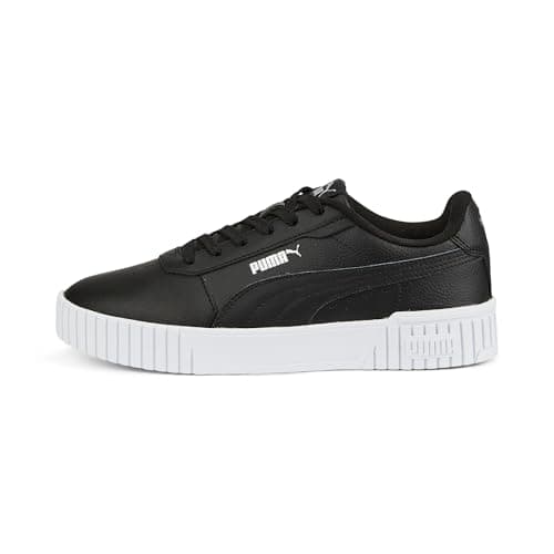Image of Puma Women Carina 2.0 Sneakers, Puma Black-Puma Black-Puma Silver, 5 UK