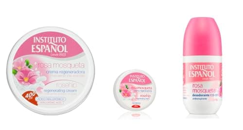 Image of Instituto Espanol Rosa Mosqueta Gift Set from Spain-Set of 3 -Rosa Mosqueta Series