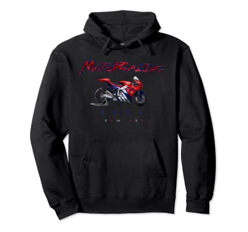 Image of Moto Racing American Super Bike Moto GP Austin Texas 1/25 Pullover Hoodie
