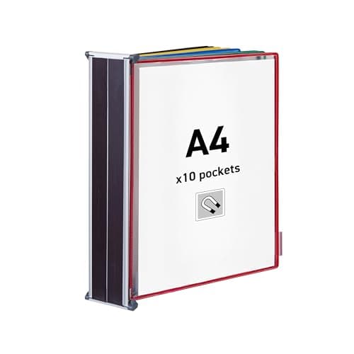 Image of Tarifold Magnetic Wall Unit with 10 Pockets