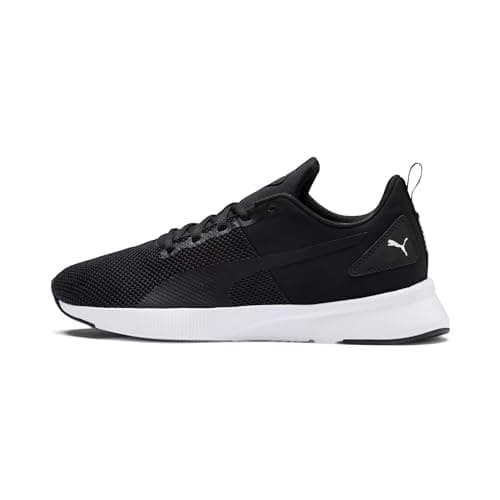 Image of PUMA Unisex Flyer Runner Running Shoes, Puma Black Puma Black Puma White, 10 UK