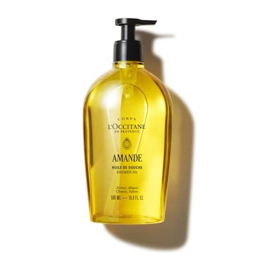 Image of L'OCCITANE - Sublime Almond Shower Oil - 500ml - Softens and firms - Made in France