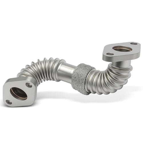 Image of Frankberg EGR Valve Pipe Exhaust Gas Recirculation Compatible with P.a.s.s.a.t 3B3 A4 8E2 A4 8EC A4 Cabriolet 8HE A6 4B2 4B4 A4 Avant 8D5 Superb I 3U4 P.a.s.s.a.t Variant 3B5 Replace# 028131521AD