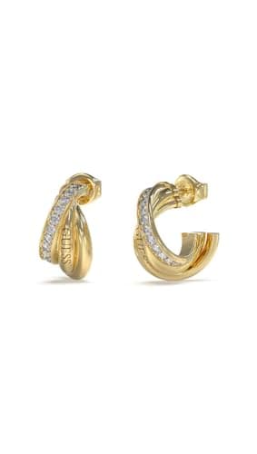 Image of GUESS Perfect JUBE04066JWYGT-U stainless steel earrings
