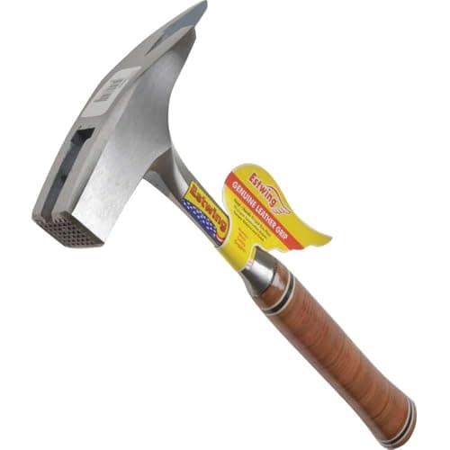 Image of Estwing E239MM Roofers Pick Hammer, Milled Face, Leather Grip