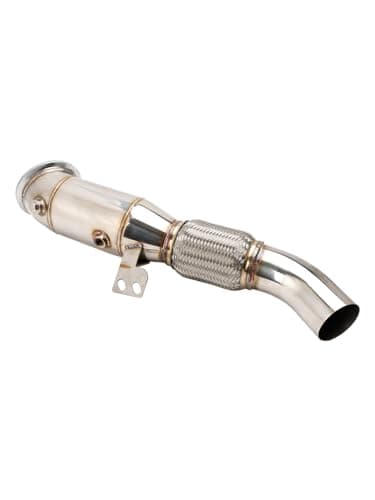 Image of Areyourshop 4.5″ Catless Exhaust Downpipe Fit for BMW B58 F&G Series 3.0L 335i 340i F30/F34 2016+