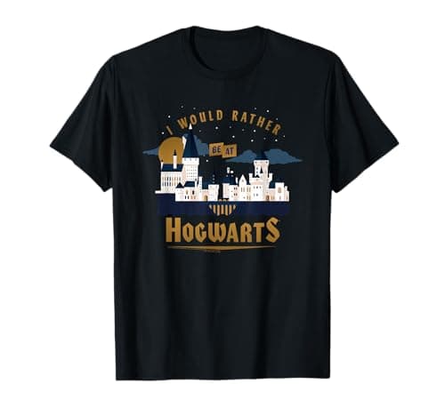 Image of Harry Potter I'd Rather Be At Hogwarts T-Shirt