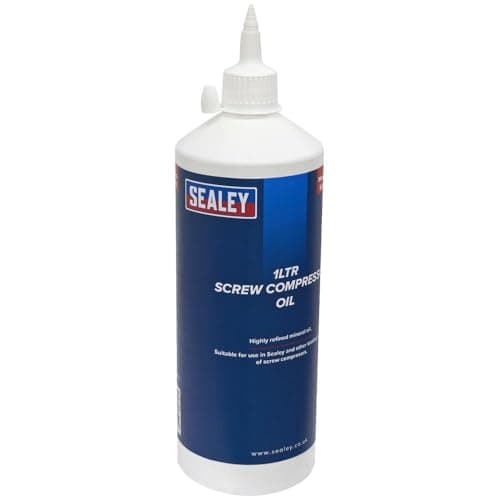 Image of Sealey SCPO1S Screw Compressor Oil 1ltr