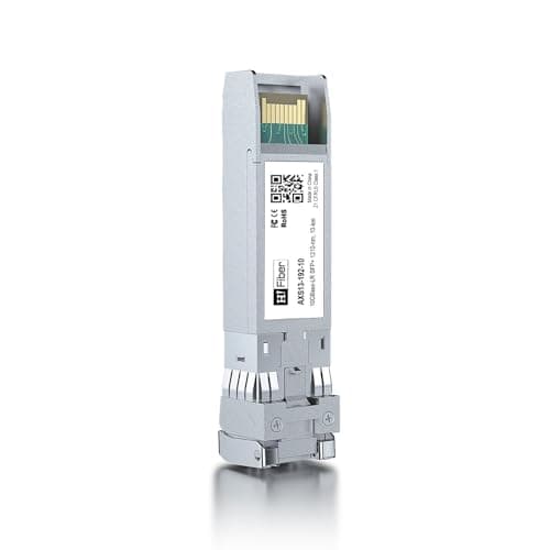Image of for Ubiquiti UniFi UF-SM-10G, 10GBASE-LR SFP+ Transceiver, 10G SFP+ to LC single mode fiber module also compatible with Cisco SFP-10G-LR, Mikrotik S+31DLC10D, Meraki, Netgear, D-Link and more, 2 pack