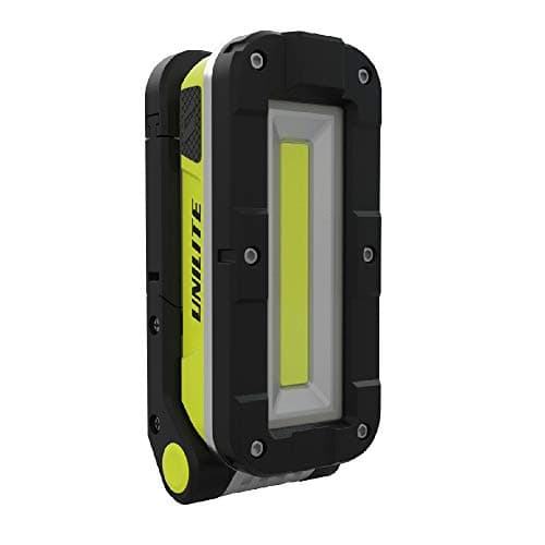 Image of Uni-Lite Unilite SLR-1000 USB Rechargeable High Power LED Folding Portable Work Task Light | 1000 Lumen | Strong Magnetic Base | Integrated LED Torch 300 Lm