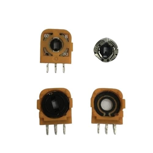 Image of 100 pcs 2K3 2.3K Orange 3D Analog Axis Resistor Potentiometer for PS5 Game Pad Joystick Controller