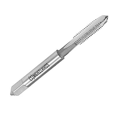 Image of TOP-VIGOR M6 x 1mm Metric Machine Tap, HSS 3 Straight Flute Taper Plug Metric Tap, 1mm Pitch Screw Thread Tapping Threading Machinist Repair DIY Tool