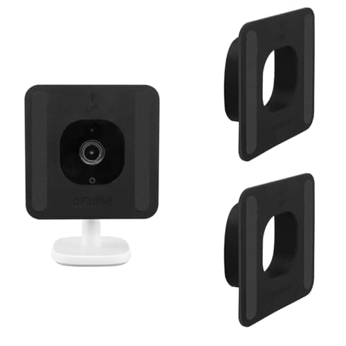 Image of TIUIHU Window Mount for eufy security Solo IndoorCam C24, Camera Mounting Bracket, Glass Window Mount, Black - 2 pack