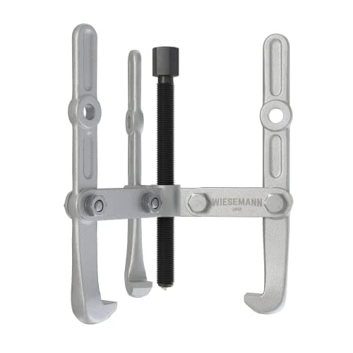 Image of WIESEMANN 1893 Universal Gear Puller 3-Armed 140 x 145mm 2-in-1 Internal and External Extractor from I CV Chrome-Plated Steel I 80591