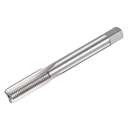 Image of sourcing map Thread Milling Threading Tap 3/8"-24 UNF, Left Hand Machine HSS (High Speed Steel) 6542 Uncoated 3 Straight Flutes 2B Tolerance Grade