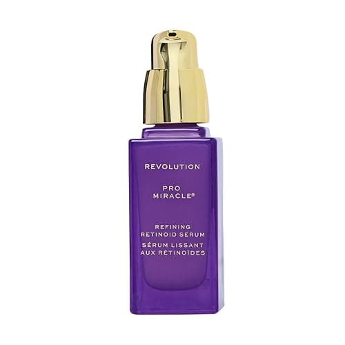 Image of Revolution Pro Miracle Retinoid Refining Face Serum, Anti-Ageing Retinoid Complex with Niacinamide & Hyaluronic Acid, Vegan & Cruelty Free, 30ml