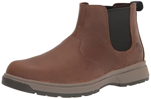 Image of Timberland Atwells Ave Chelsea, Chelsea Boot, Md Brown Full Grain,