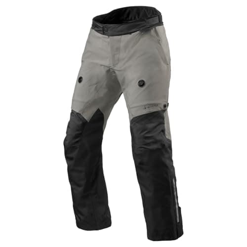 Image of REV'IT! Revit Neptune 3 GTX Waterproof Motorcycle Textile Pants, Gray/Black, XL