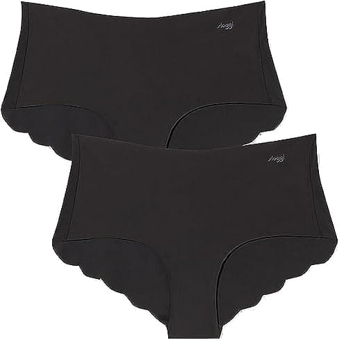 Image of Sloggi Women's sloggi ZERO Microfibre 2.0 H Short 2P, BLACK