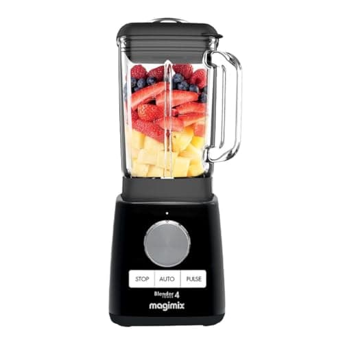 Image of Magimix Blender Power 4 | Quiet Mark Approval | Metal/Glass | 1300W | 1.8L | Black | 11628