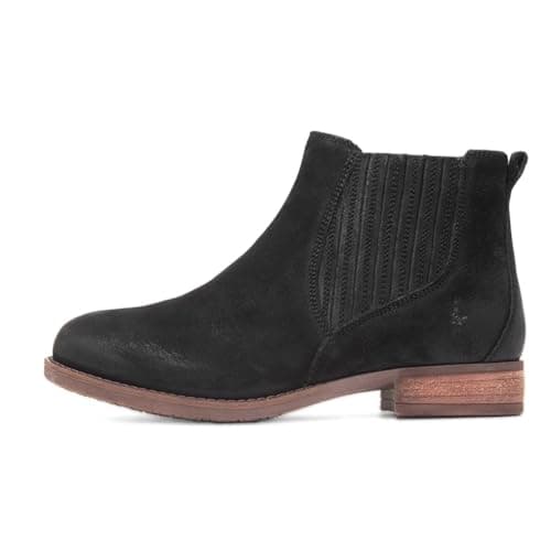 Image of Hush Puppies Women's Edith Ankle Boot, Black, 6 UK