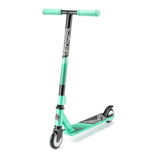 Image of Xootz Shred Stunt Scooter for Kids & Teens, Freestyle Scooter with 360° Spin, ABEC-7 Bearings, Steel T-Bar Trick Scooter for Kids Aged 8-12