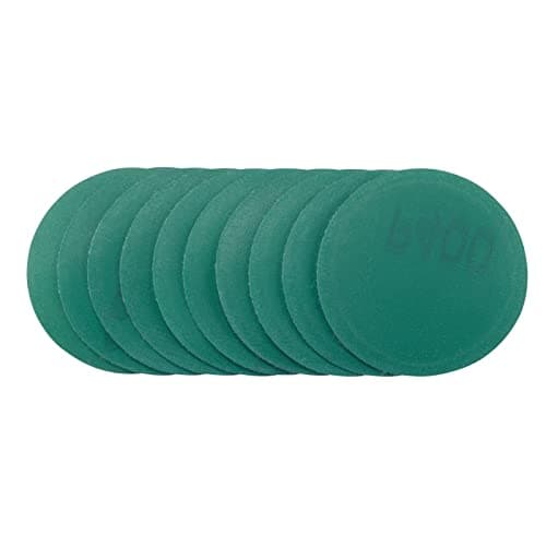 Image of Draper 01070 Wet and Dry Sanding Discs with Hook and Loop, 50mm, 400 Grit (Pack of 10)