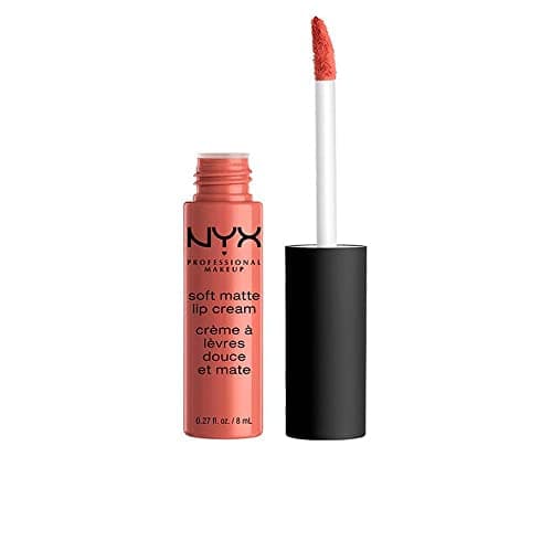 Image of NYX Professional Makeup Soft Matte Lip Cream with Creamy Whipped Texture & Matte Finish, Highly Pigmented Colour, Long Lasting, Vegan Formula, Shade: Cannes
