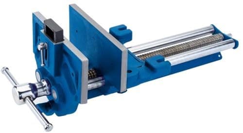 Image of Draper 45235 Quick Release Woodworking Bench Vice 9 Inch , Blue