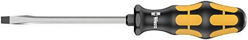 Image of Wera 932 A Kraftform Chiseldriver screwdriver, Slotted 1.2 x 7 x 125 mm, 05018266001, Black